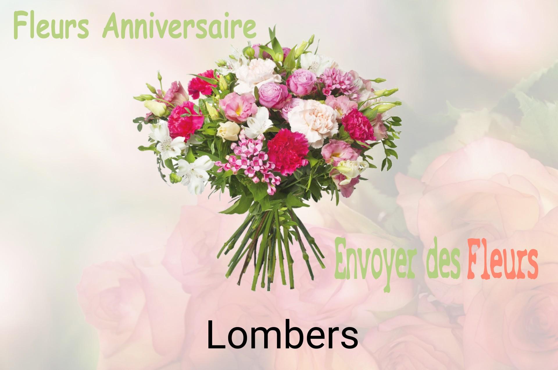Bouquet de fleurs d’anniversaire livré à Lombers
