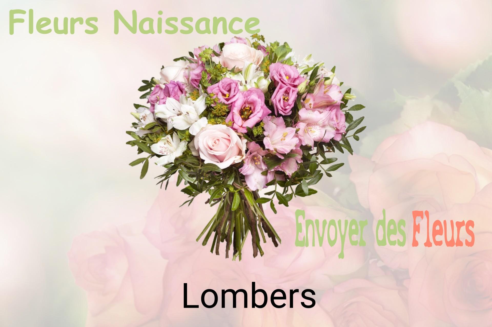 Bouquet de fleurs de naissance livré à Lombers